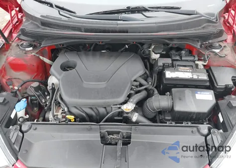 2017 Hyundai Veloster Value Edition z USA, uszkodzony, nr VIN KMHTC6AD6HU323686